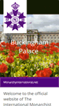 Mobile Screenshot of monarchyinternational.net